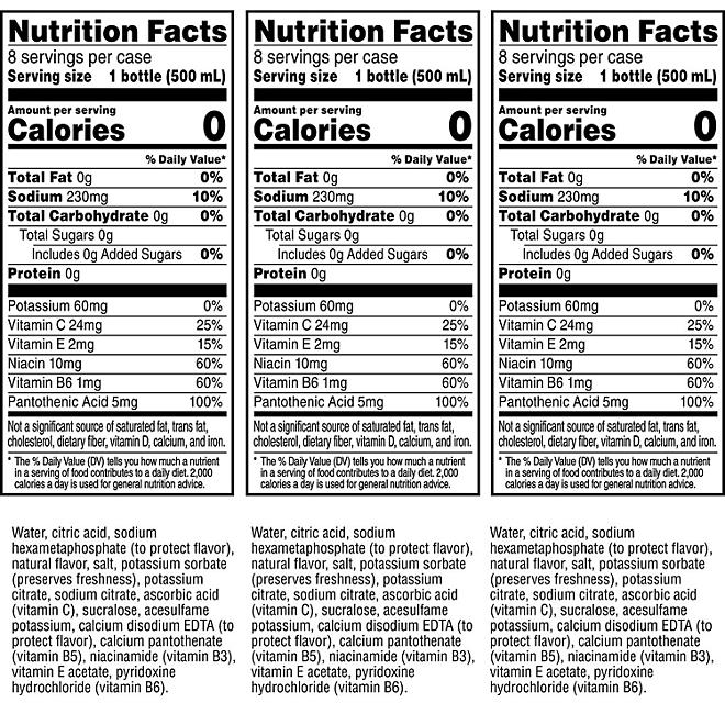 Propel Zero Water Variety Pack (16.9 fl. oz., 24 pk.)
