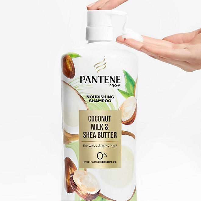 Pantene Pro-V Nourishing Shampoo, Coconut Milk & Shea Butter (38.2 fl. oz.)