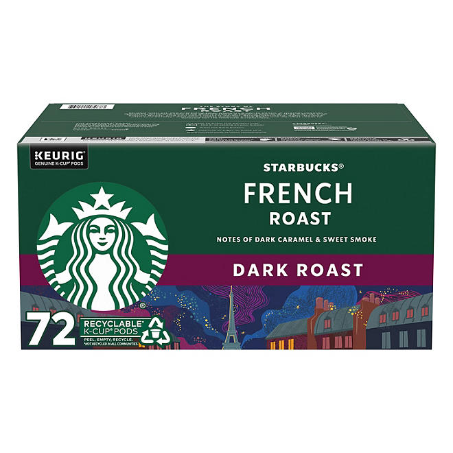 Starbucks French Roast Coffee K-Cups (72 ct.)