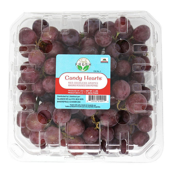 Candy Heart Grapes (3 lbs.)