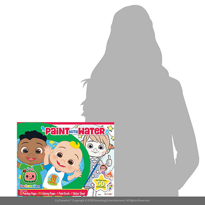 Cocomelon Paint with Water