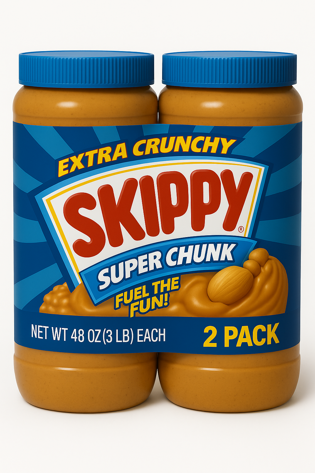 Skippy Chunk Peanut Butter (48 oz., 2 pk)