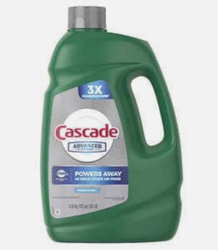 Cascade Advanced Power Dishwasher Gel (7.81 lbs)