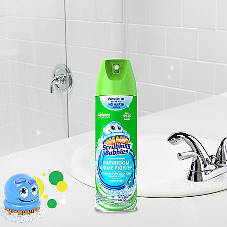 Scrubbing Bubbles Foaming Bathroom Cleaner, Rainshower (25 oz., 4 pk.)