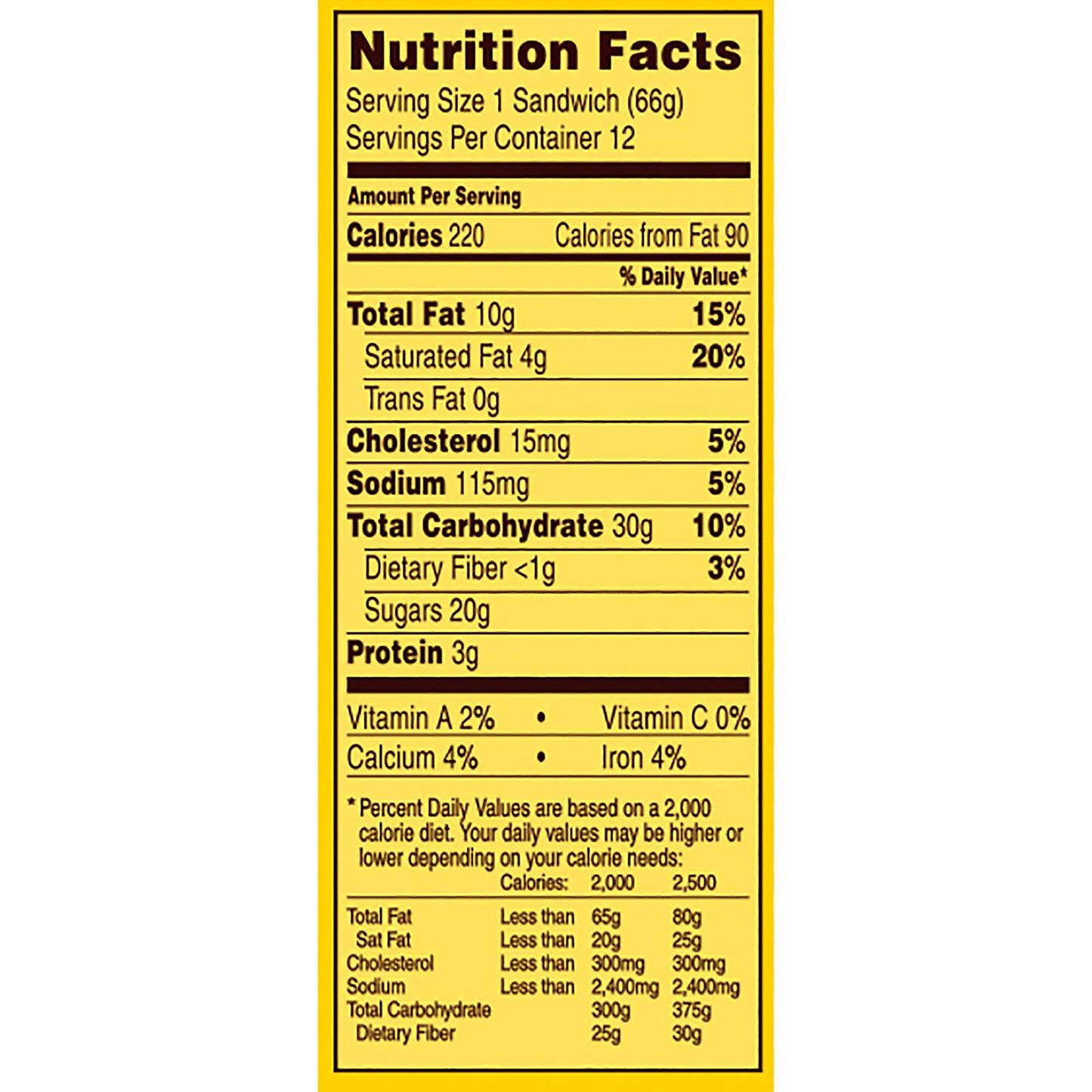 Nestle Toll House Chocolate Chip Cookie Vanilla Bean Ice Cream Sandwiches (12 ct.)