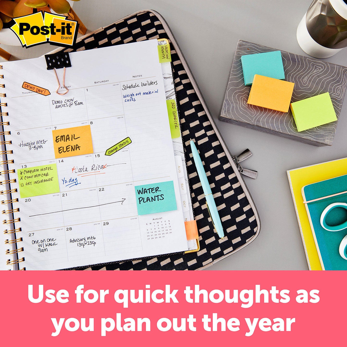 Post-it Notes Original Pads, 1.5" x 2", Jaipur Color Collection, 18 Pads, 1,800 Total Sheets