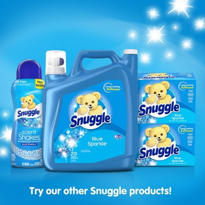 Snuggle Blue Sparkle Fabric Softener (210 Loads, 168 oz.)