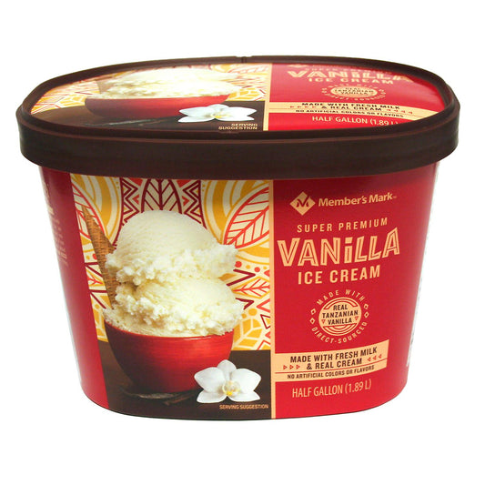 Super Premium Vanilla Ice Cream (64 oz.)