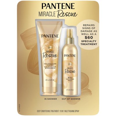 Pantene Miracle Rescue Deep Conditioner + 10-in-1 Leave-in Treatment