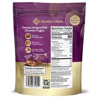 Milk Chocolate Toffee Truffle with Sea Salt (19 oz.)