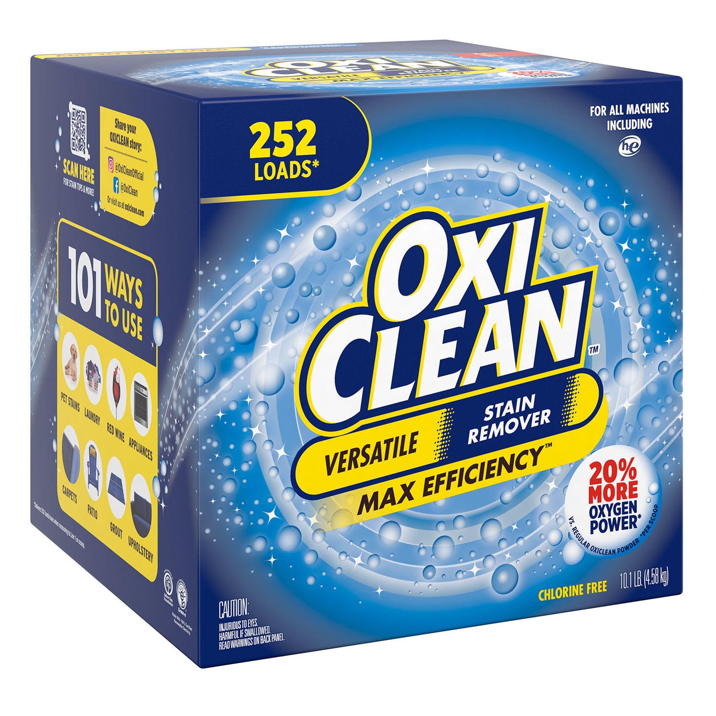 OxiClean Max Efficiency Stain Remover (252 loads)