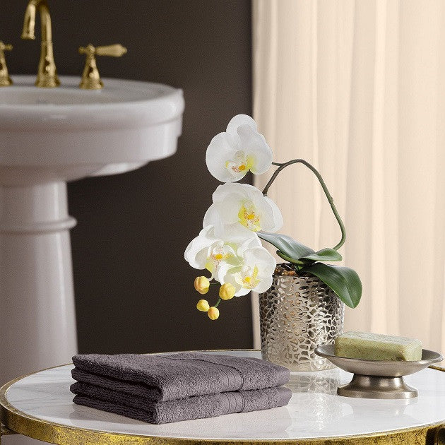 Hotel Luxury Reserve Collection 100% Cotton Luxury Washcloth 13" x 13", 2 pack (Assorted Colors)
