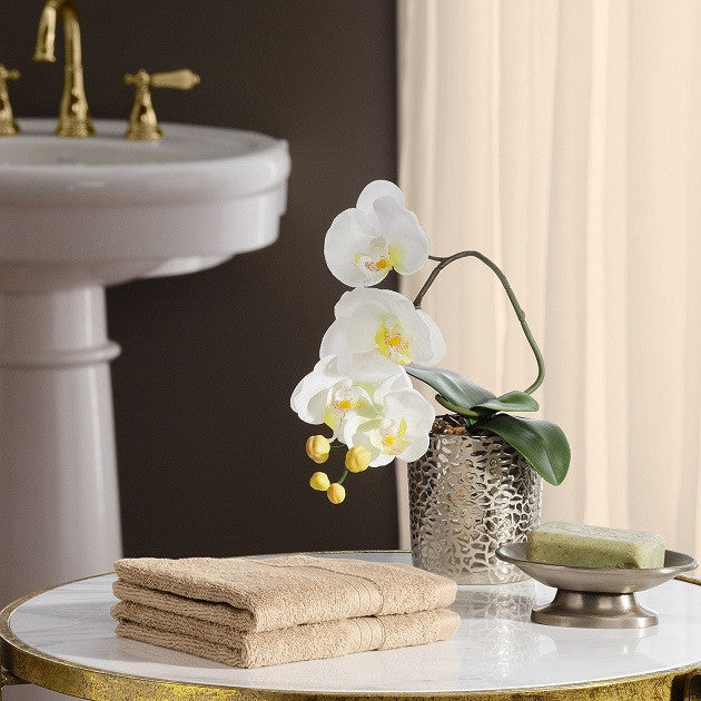 Hotel Luxury Reserve Collection 100% Cotton Luxury Washcloth 13" x 13", 2 pack (Assorted Colors)
