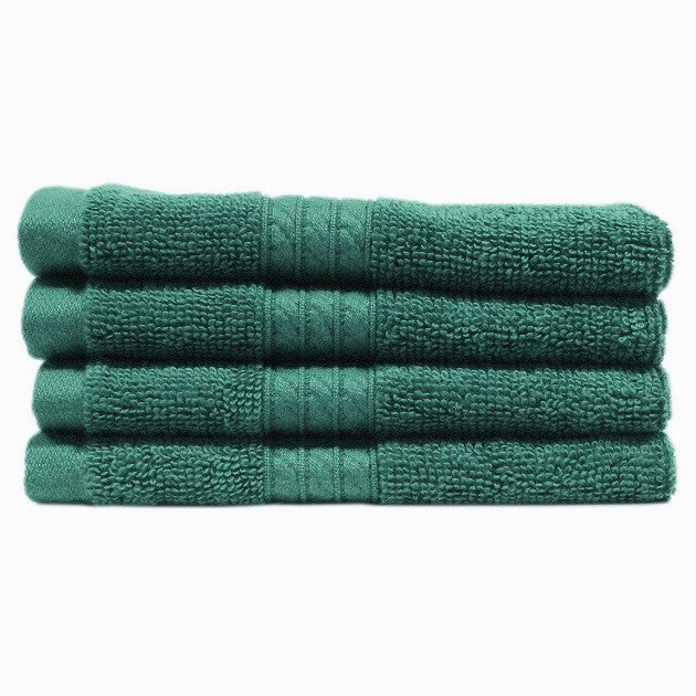 Hotel Luxury Reserve Collection 100% Cotton Luxury Washcloth 13" x 13", 2 pack (Assorted Colors)