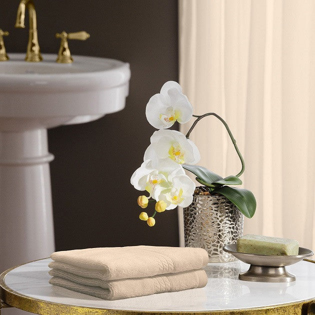 Hotel Luxury Reserve Collection 100% Cotton Luxury Washcloth 13" x 13", 2 pack (Assorted Colors)
