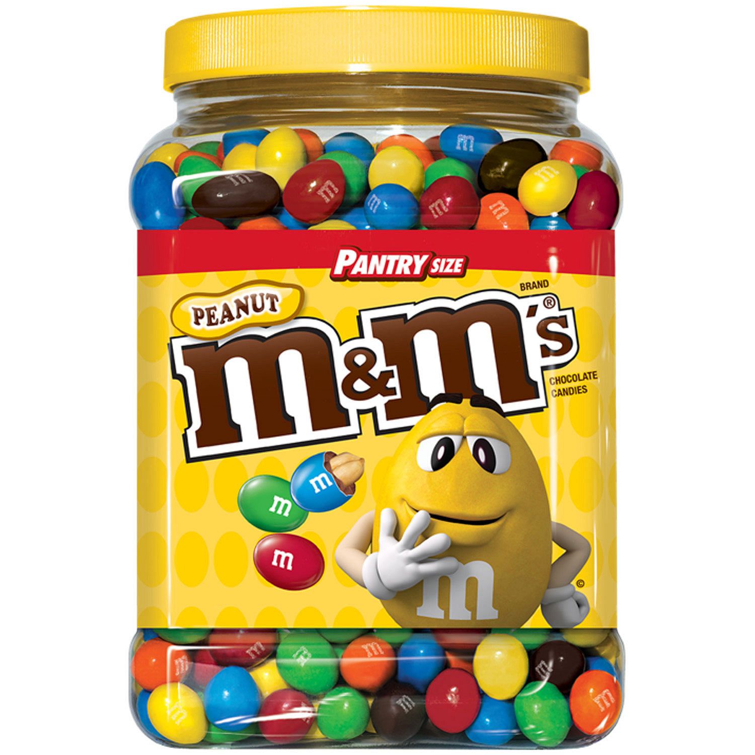 M&M's Minis Milk Chocolate Candy Bulk Jar, 62 oz.