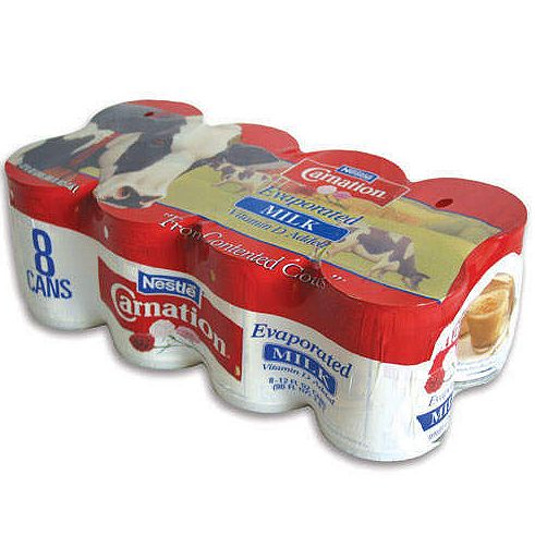 Carnation Evaporated Milk (12 oz. cans, 8 pk.)