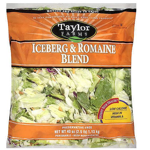 Taylor Farms Iceberg & Romaine Lettuce Blend (2.5 lb.)