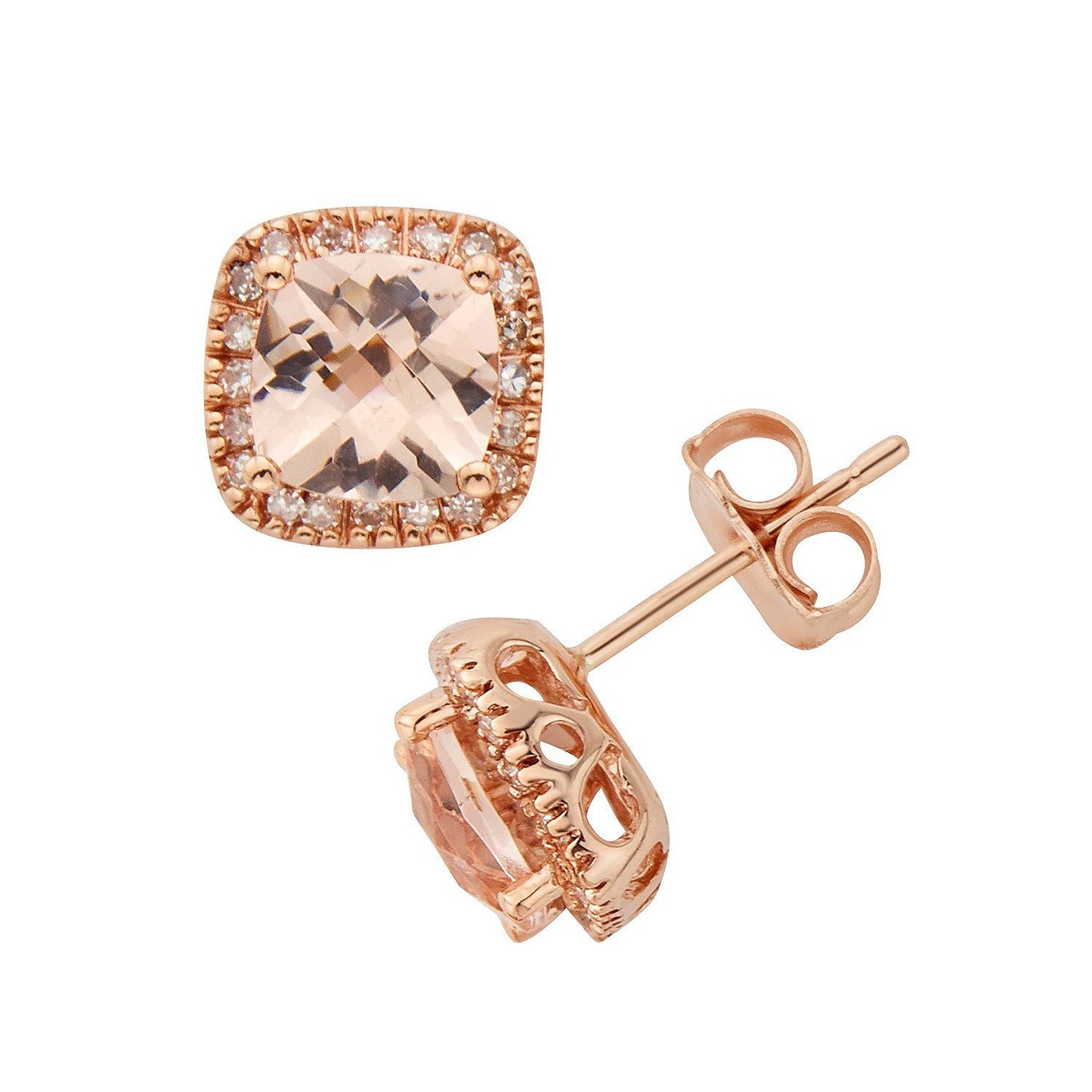 14K Rose Gold Earrings