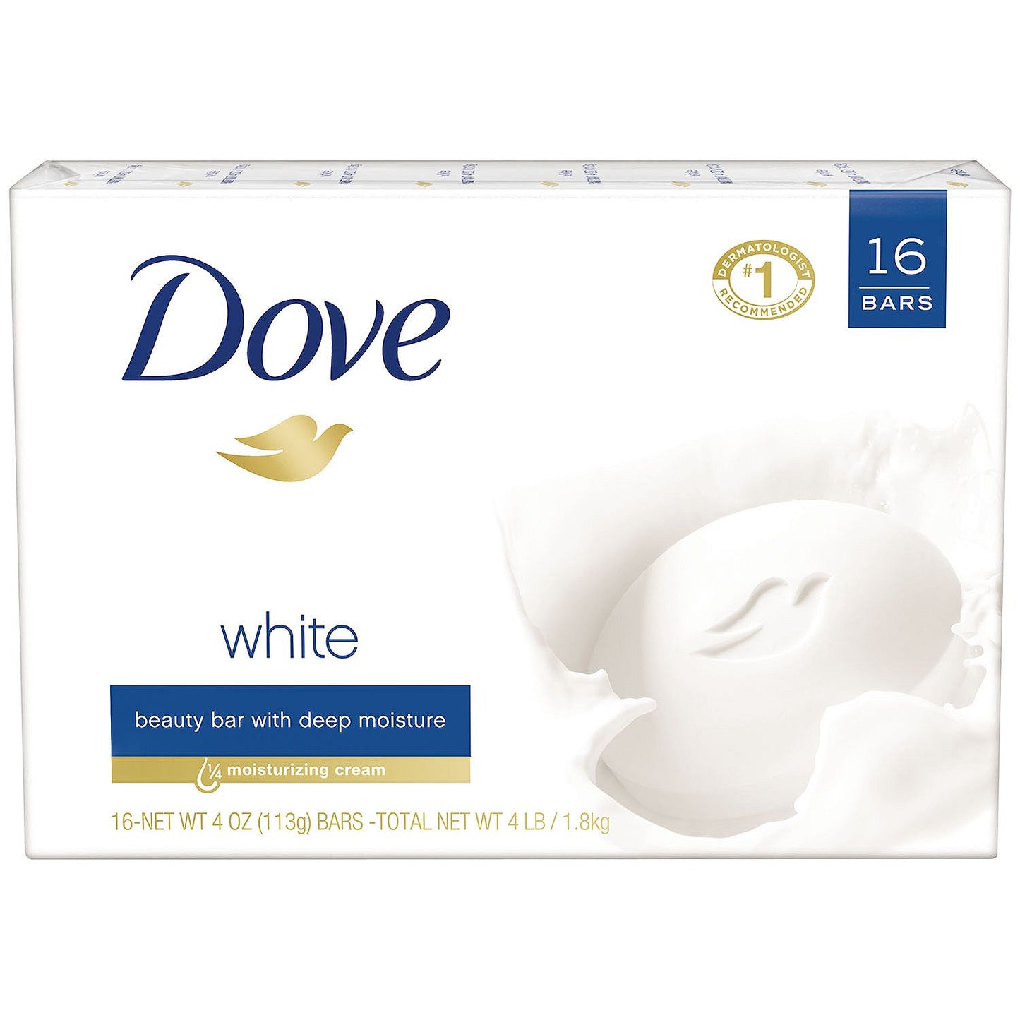 Dove Beauty Bar, Original White (3.75 oz., 16 ct.)