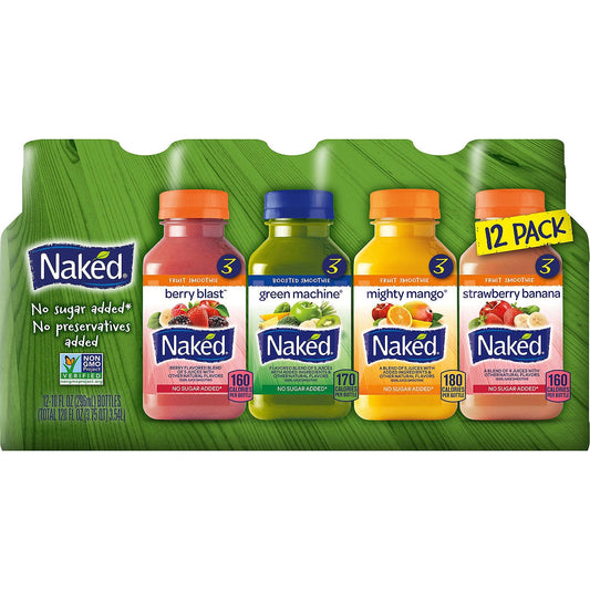 Naked Juice Variety Pack (10 oz., 12 ct.)