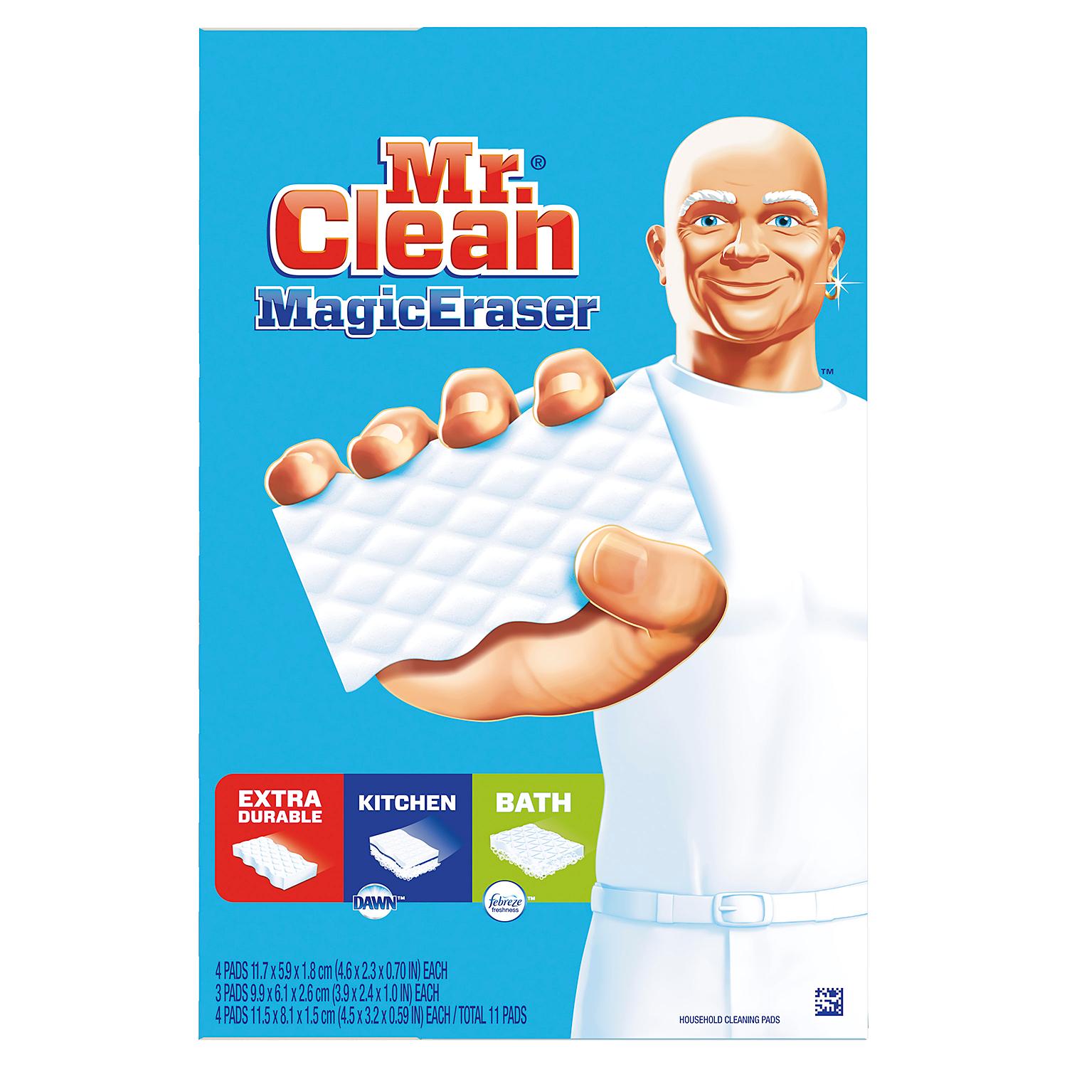 Mr. Clean Magic Eraser with Durafoam Original Cleaning Pads, 9 ct