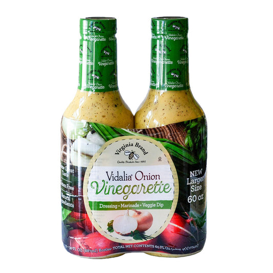 Virginia Brand Vidalia Onion Vinaigrette (30 oz. ea., 2 pk.)