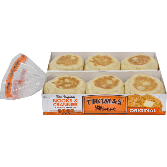 Thomas' Original English Muffins (18 oz. each, 9 pk.)
