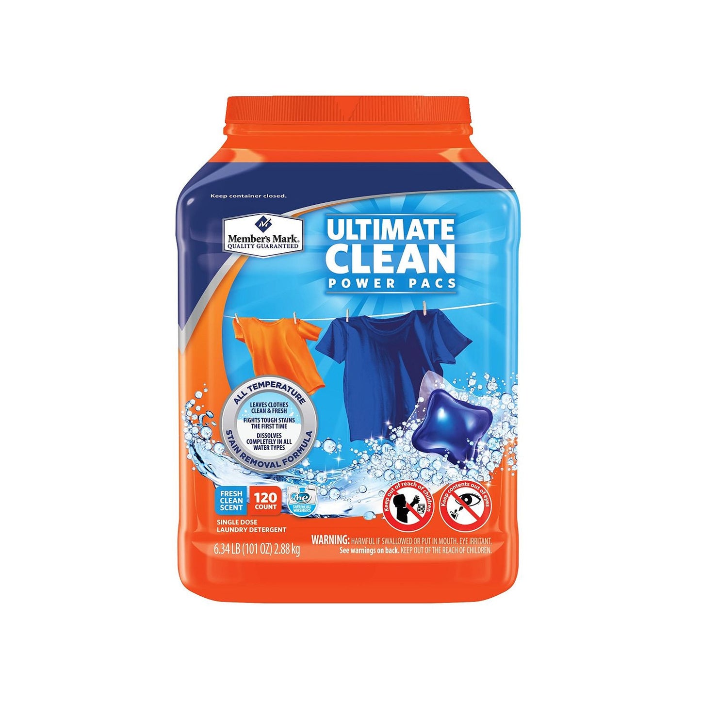 Power Pacs Laundry Detergent (130 ct.)