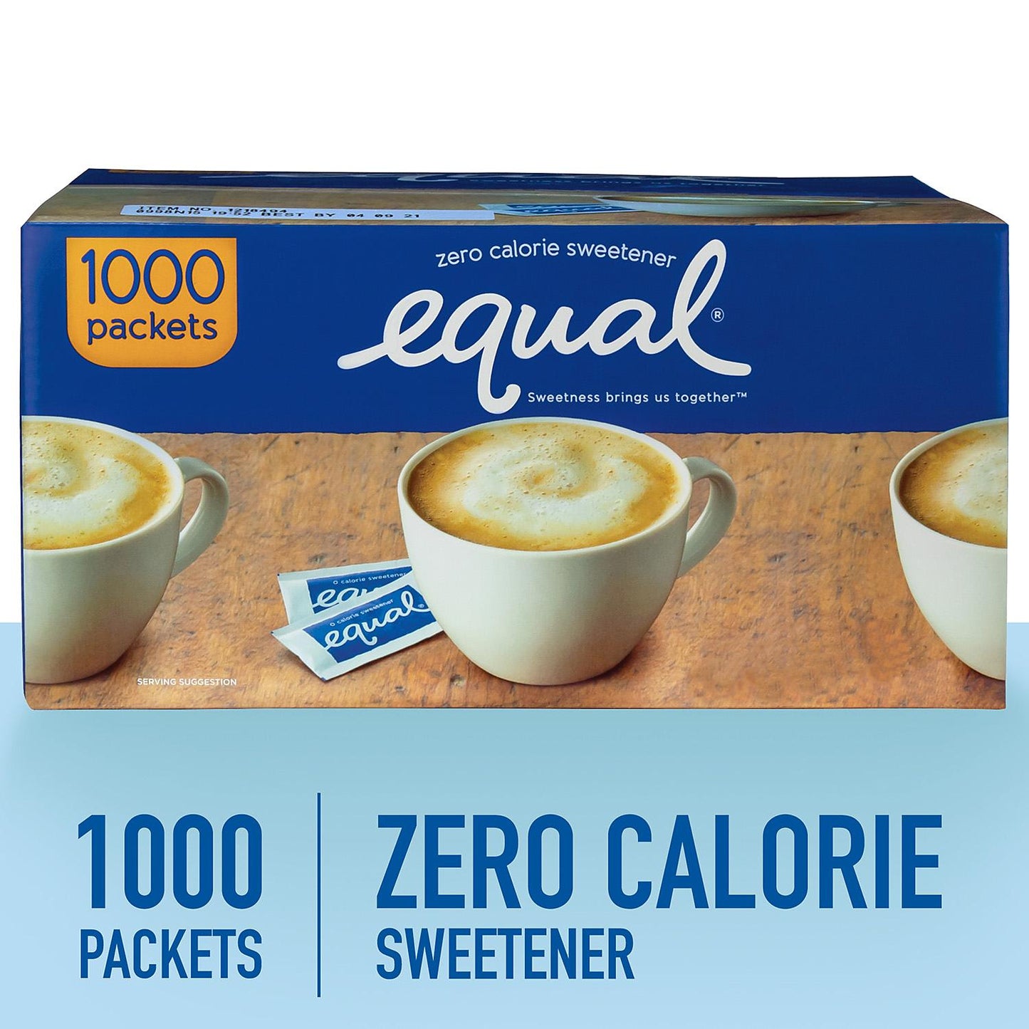 Equal Zero Calorie Sweetener (1,000 ct.)