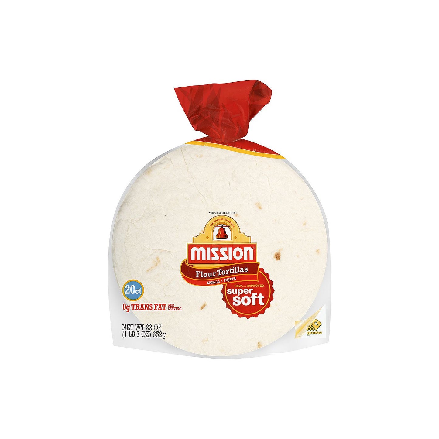 Mission Small Fajita Flour Tortillas (20 ct., 20 oz.)