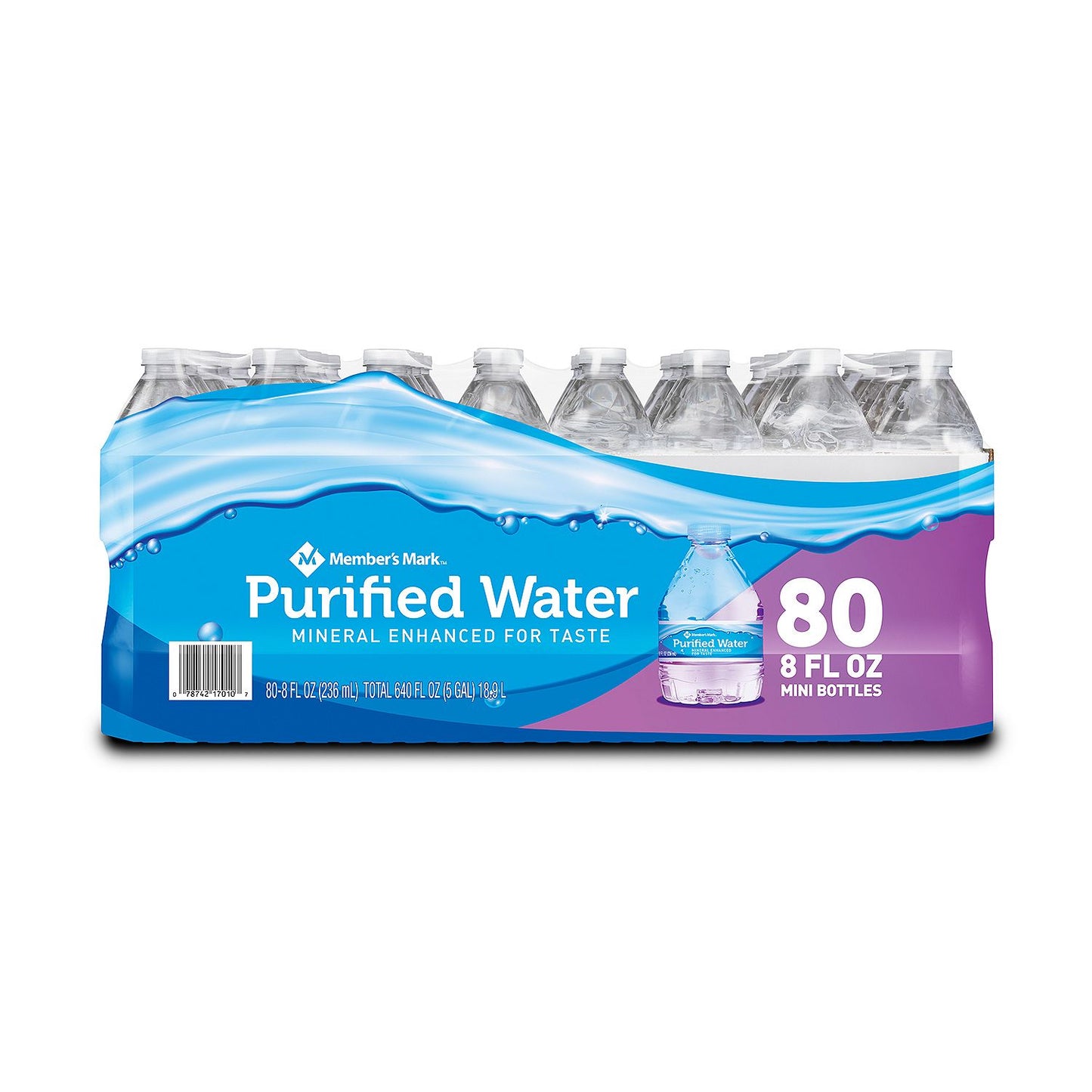 Purified Water (8 oz. bottle, 80 pk.)