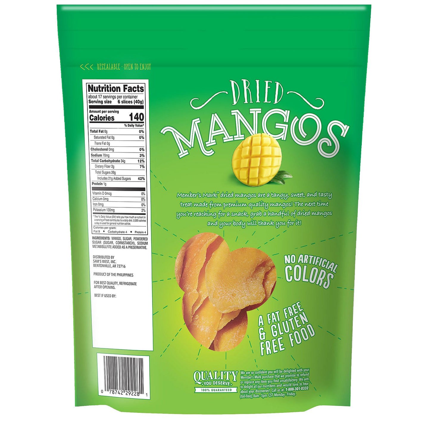 Dried Mangos (24 oz.)