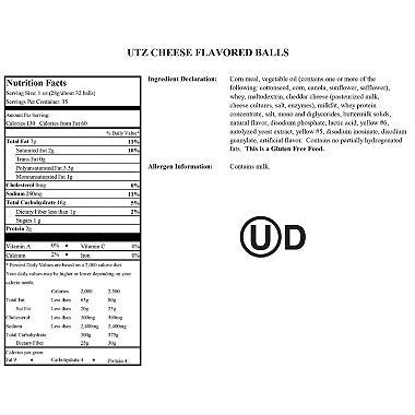 Utz Cheese Balls (35 oz.)