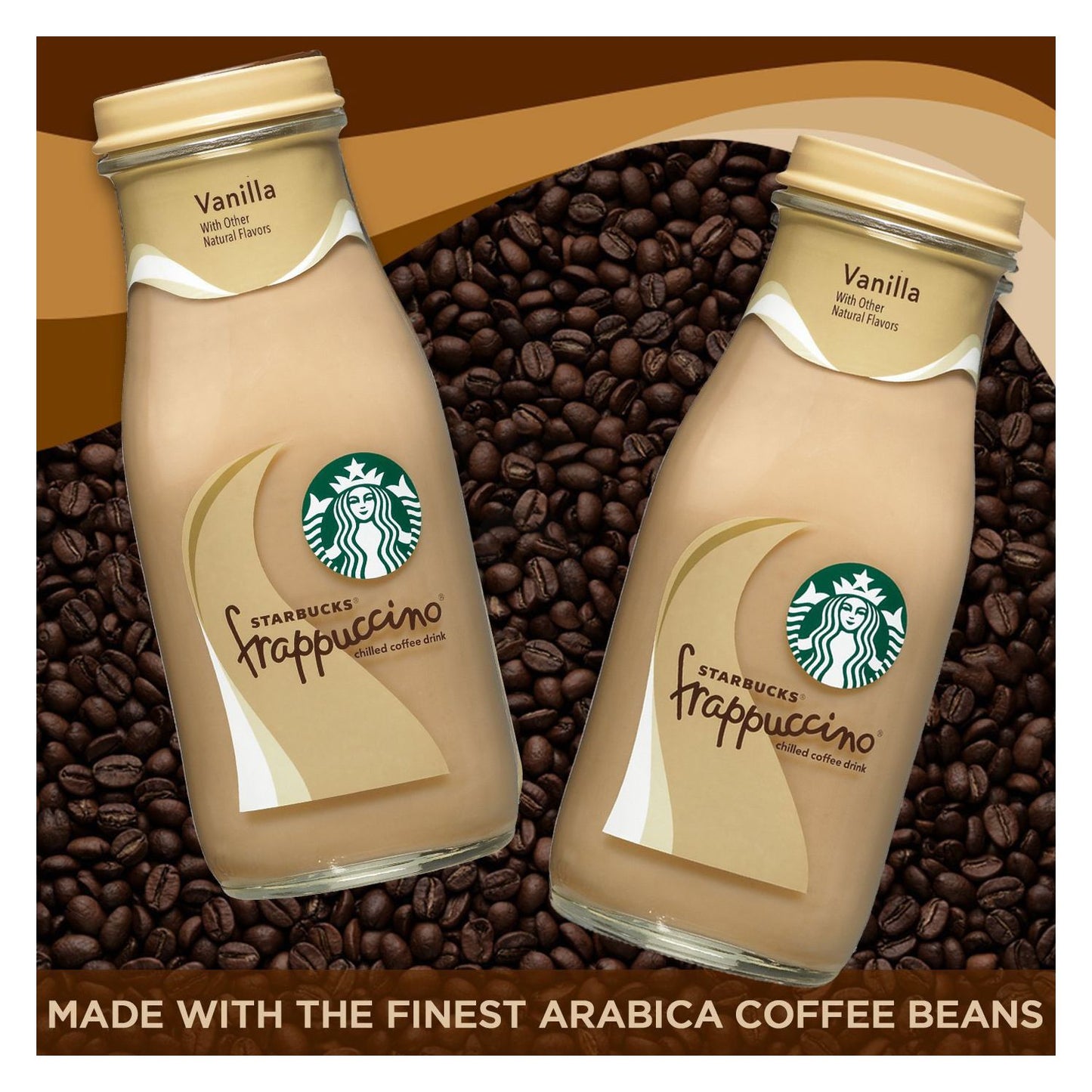 Starbucks Frappuccino Coffee Drink, Vanilla (9.5 oz. bottles, 15 pk.)