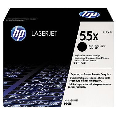 HP 55 Original Laser Jet Toner Cartridge, Black, Select Type