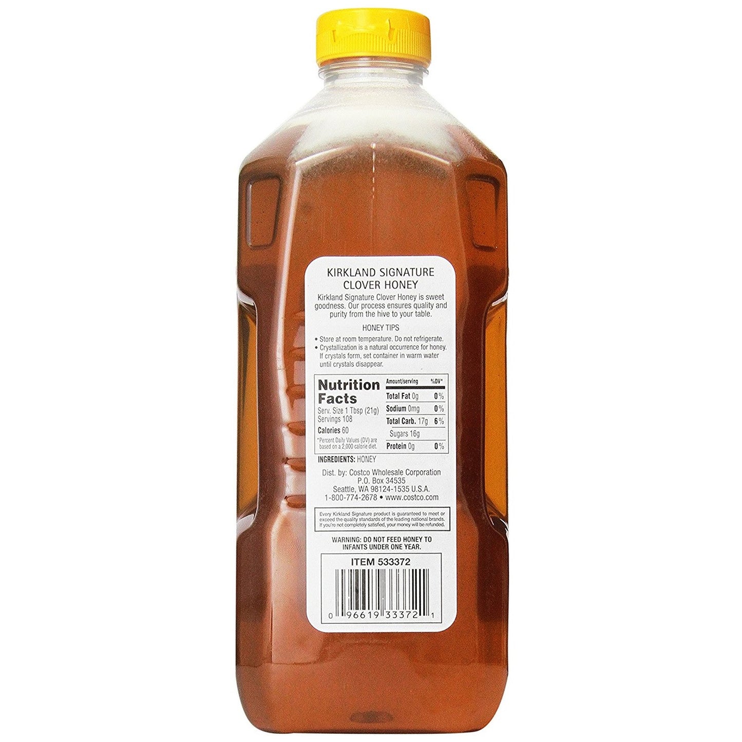 Kirkland Signature Pure Clover Honey, 5 lbs