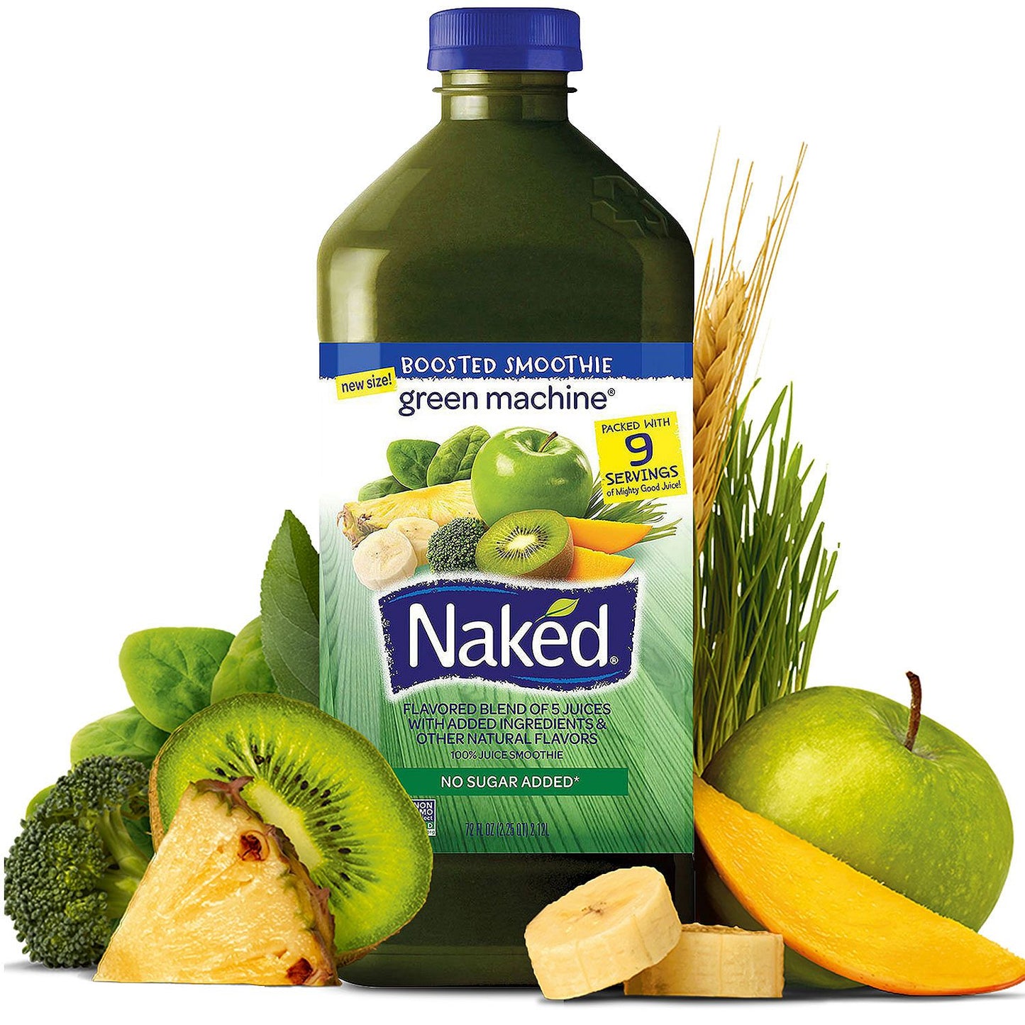 Naked Juice Green Machine Fruit and Vegetable Smoothie (72 oz.)