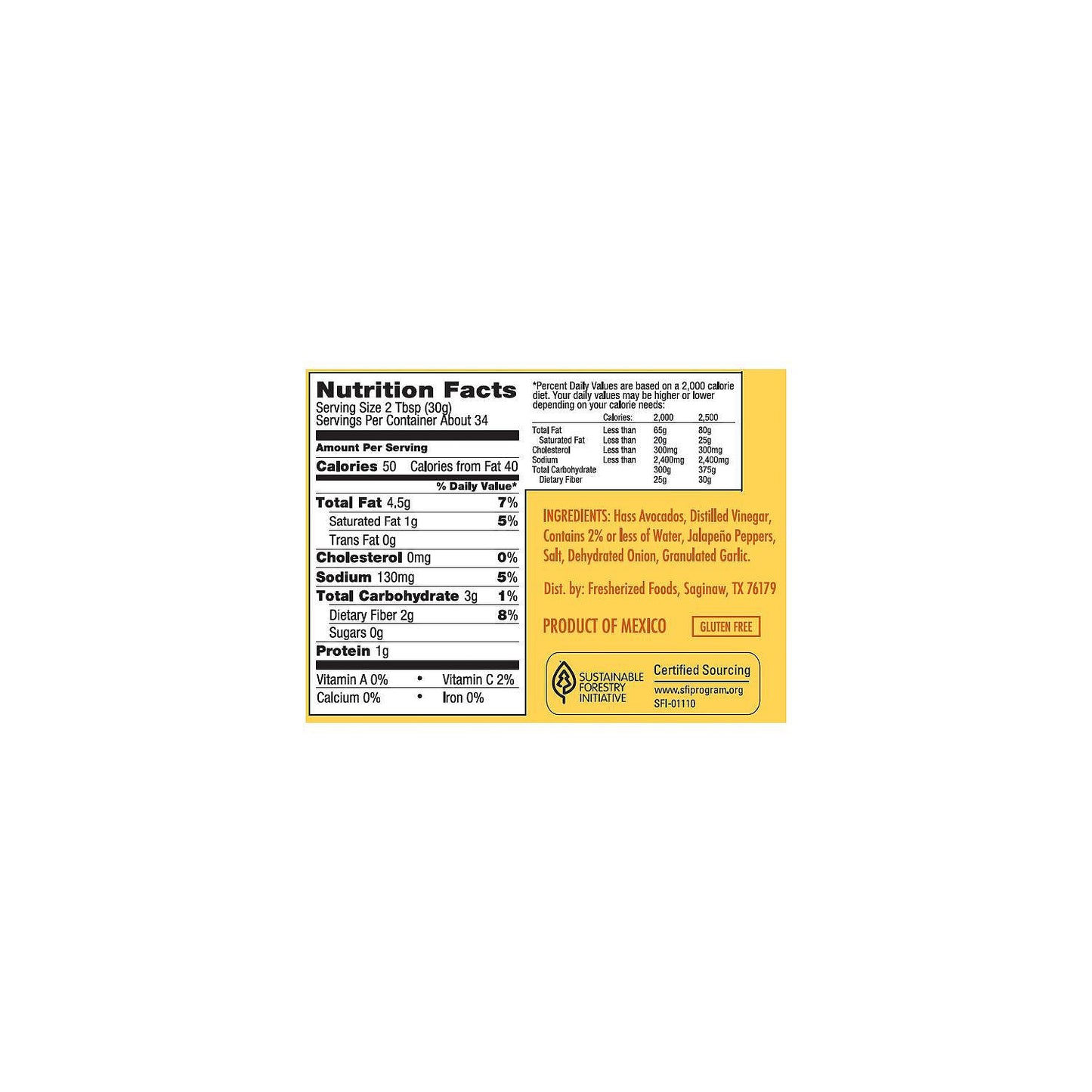 Wholly Guacamole Classic Guacamole, Mild (12 oz. trays, 3 ct.)