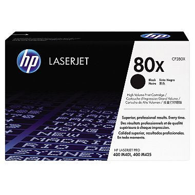 HP 80 Original Laser Jet Toner Cartridge, Black, Select Type