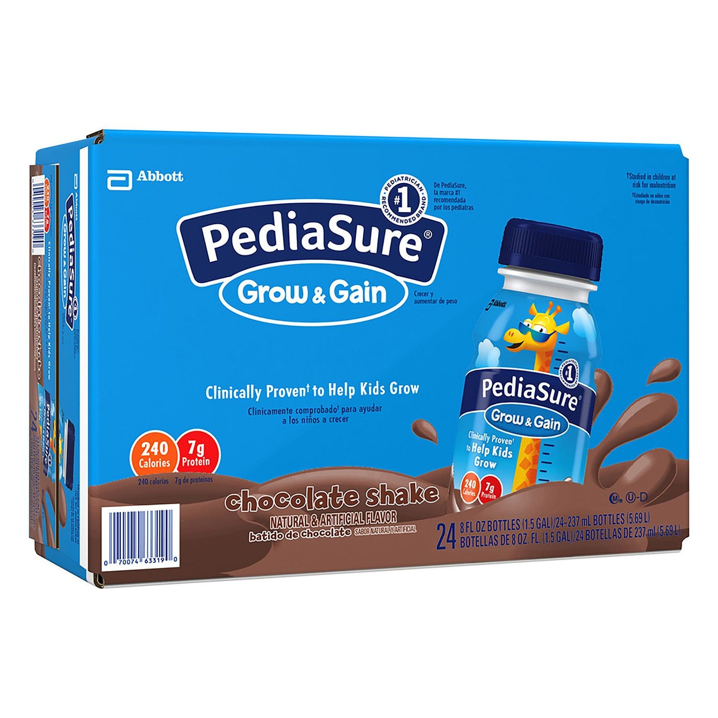 PediaSure Chocolate Shake - 8 oz. bottles - 24 pk.