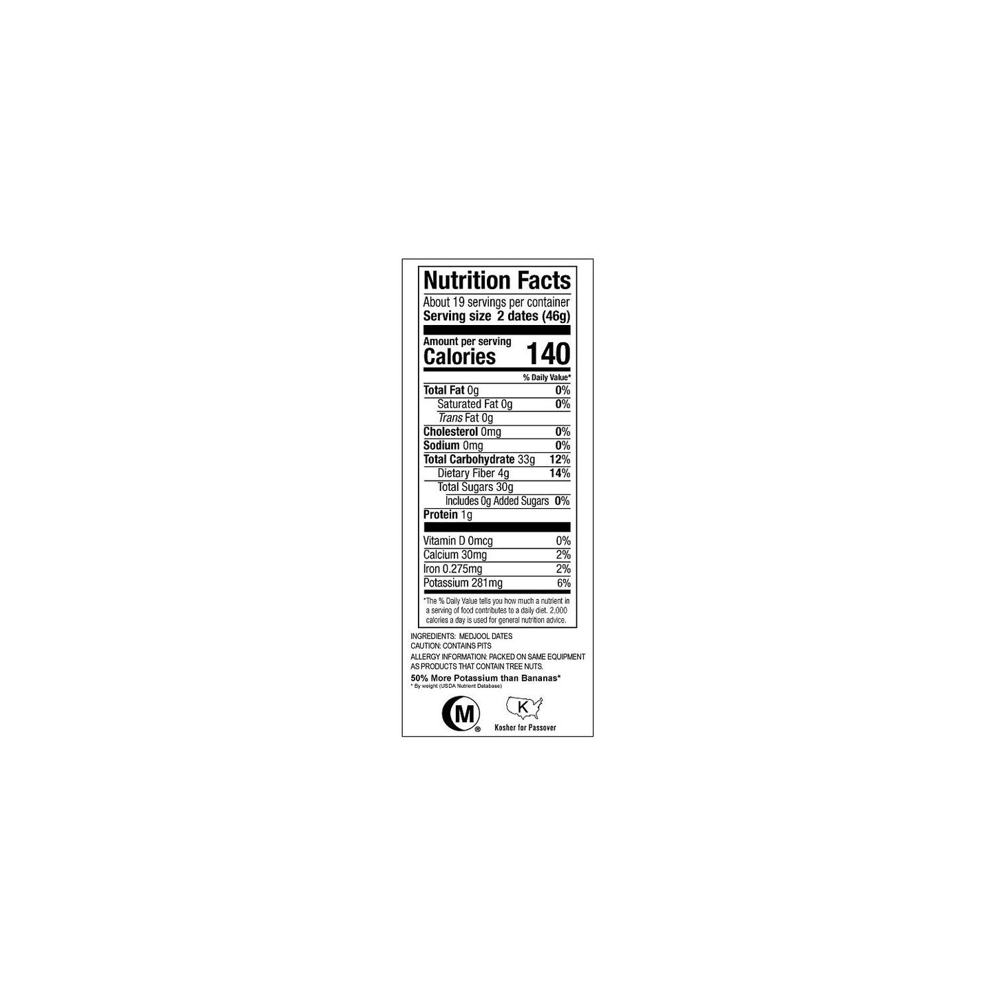 Bard Valley Natural Delights Non GMO Pitted Medjool Dates (2 lbs.)