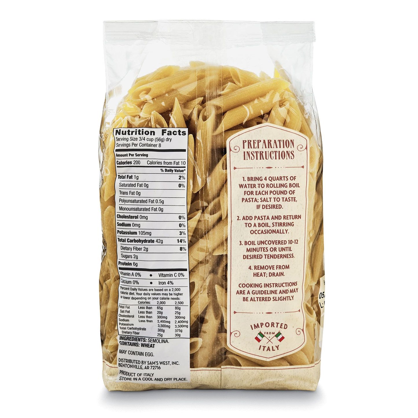 Italian Penne (1 lb. ea., 6 ct.)