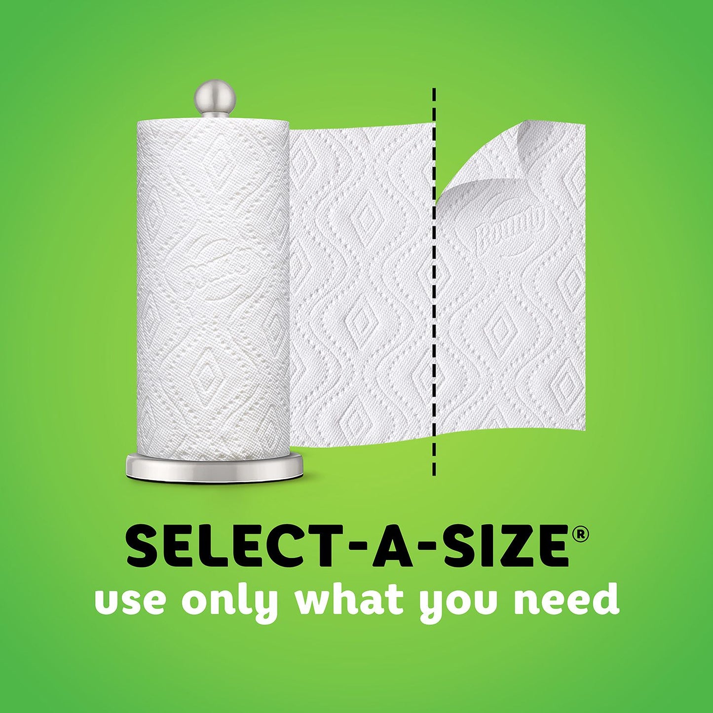 Bounty Select-A-Size Paper Towels, White (12 rolls)