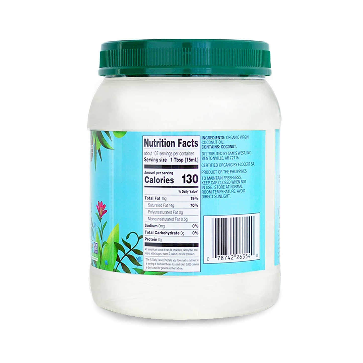 Organic Virgin Coconut Oil (56 oz.)