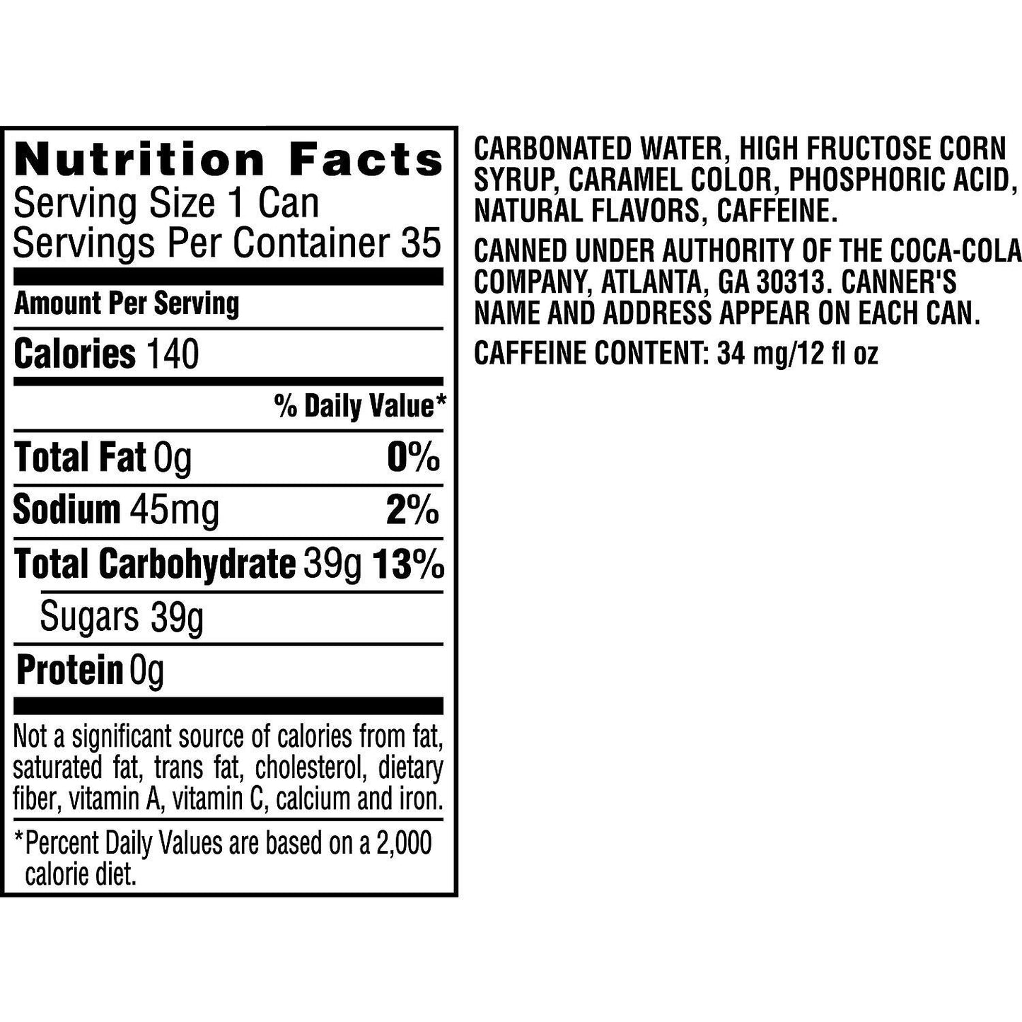 Coca-Cola,Coke(12 oz. cans, 35 pk )