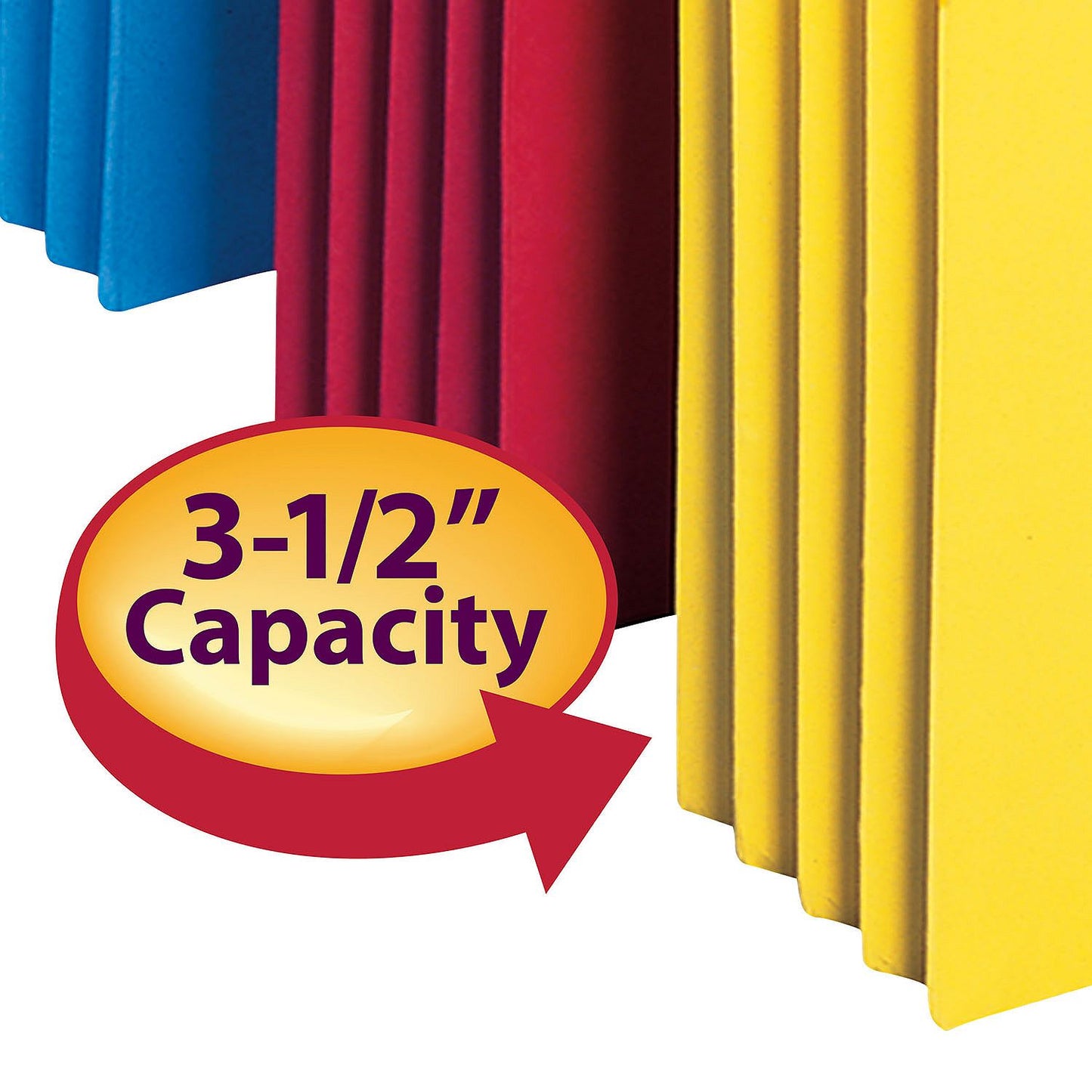 Smead File Pockets, 3-1/2" Expansion, Letter Size (10 pk.)