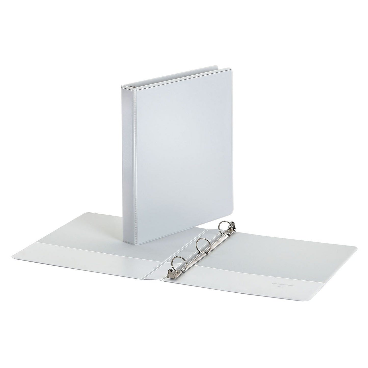 1" Round-Ring View Binder, White (8 pk.)