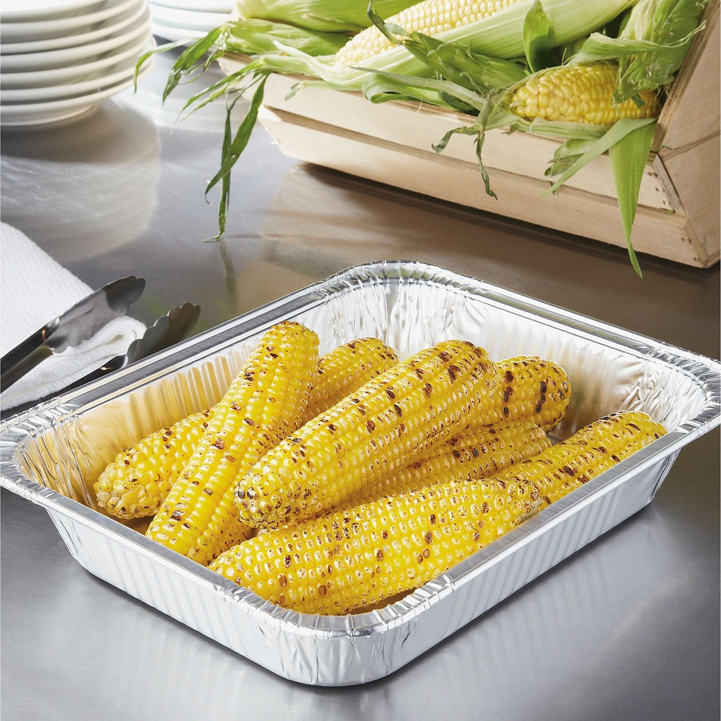 Member's Mark Aluminum Steam Table Pans, Half Size (36 ct.)
