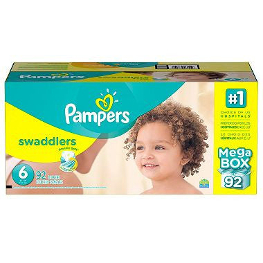 Pampers Swaddlers Diapers (Choose Your Size)
